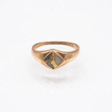 Gold Quartz Ring - RLBS1088Q - 6