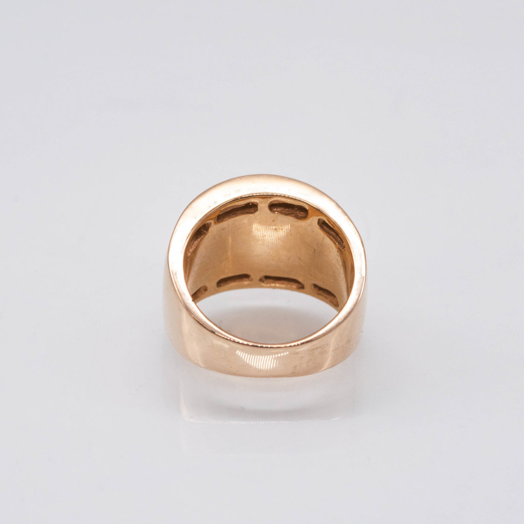 Oro Cal Gold Quartz Ring - RL892D60Q - 6
