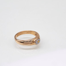 Oro Cal Gold Quartz Ring - RL942Q - 6.75