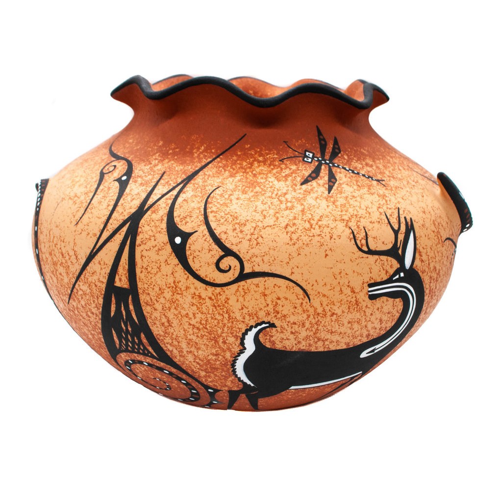 Zuni Pot by Deldrick Cellicion
