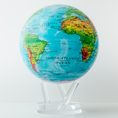 MOVA GLOBES Relief Map Blue Globe 8.5"