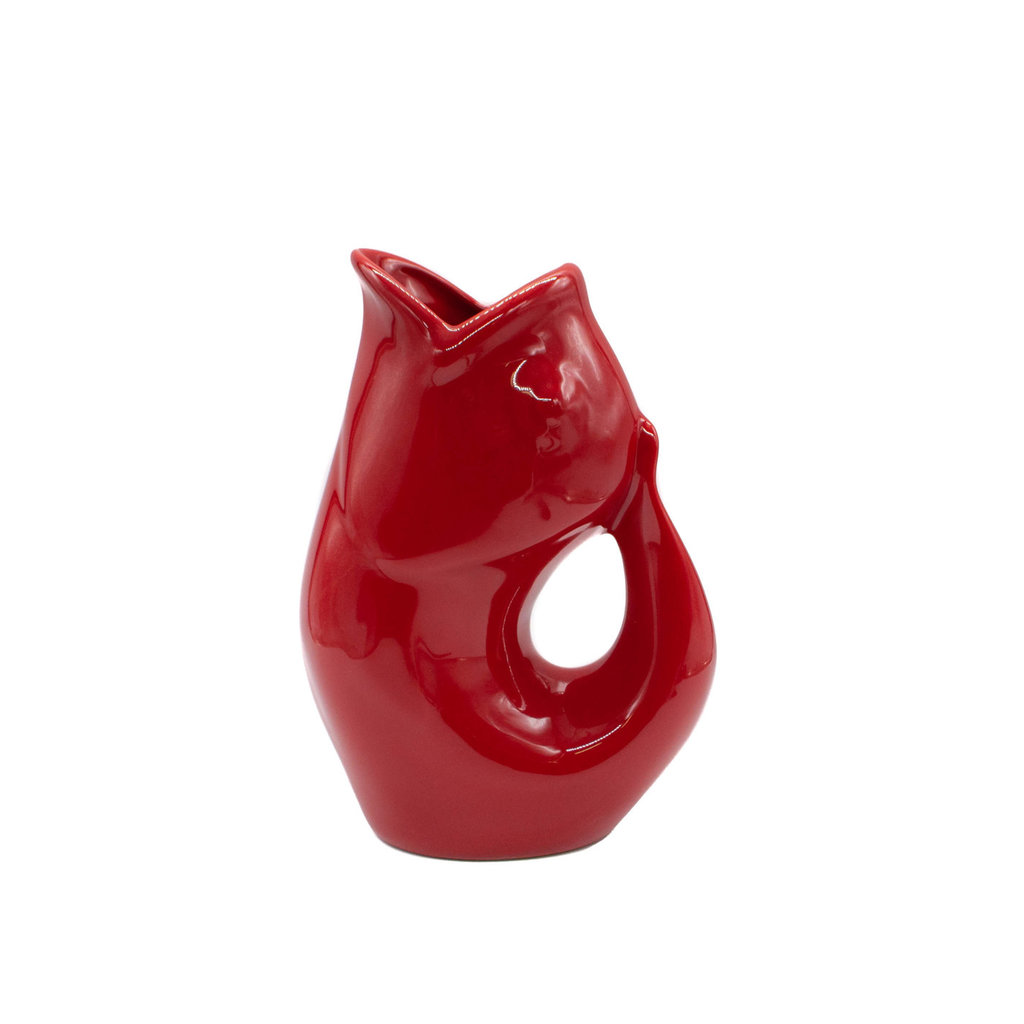 Gurgle Pot Bright Red