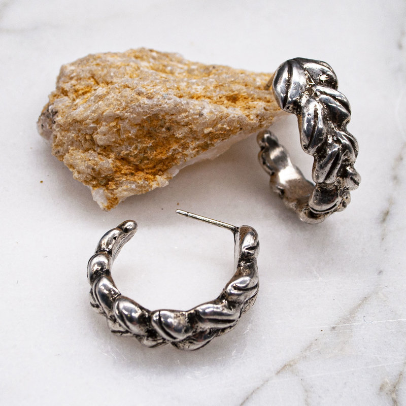 Sunrise Hoop Earrings Uno de 50