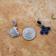 Federico 2 Stone Lapis Lazuli Earrings
