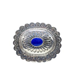 Single Lapis Belt Buckle