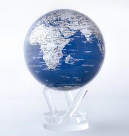 MOVA GLOBES 6" Globe Blue and Silver