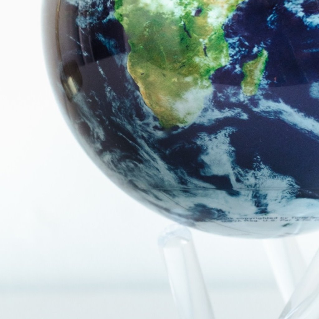 8.5" Globe Earth with Clouds