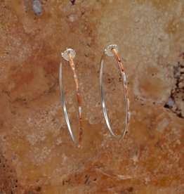 Federico XL Orange Spiny Oyster Hoops 2.75"