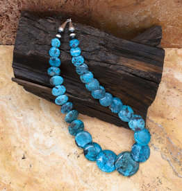 Rio Grande Wholesale Wafer Turquoise Necklace