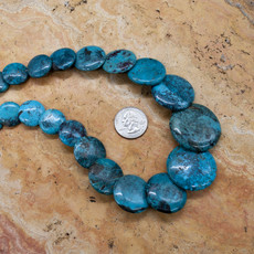 Rio Grande Wholesale 22" Wafer Turquoise Necklace