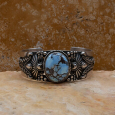 Rio Grande Wholesale Golden Hills Turquoise Cuff