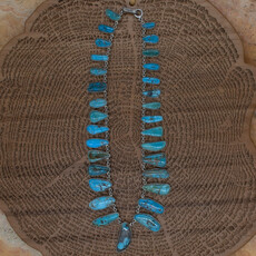 Federico 31 Stone Turquoise 20" Necklace