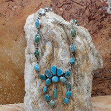 Federico Turquoise 26" Naja Necklace