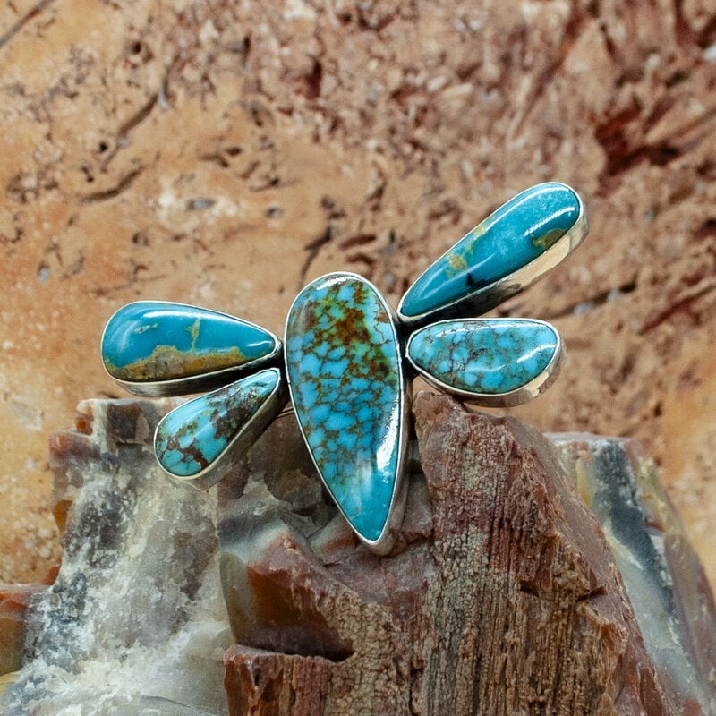 Federico Turquoise Dragonfly Pin/Pendant