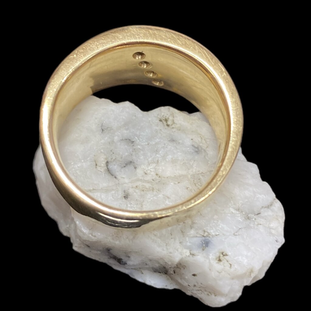 Oro Cal Gold Quartz Ring - RM883D20Q - 12