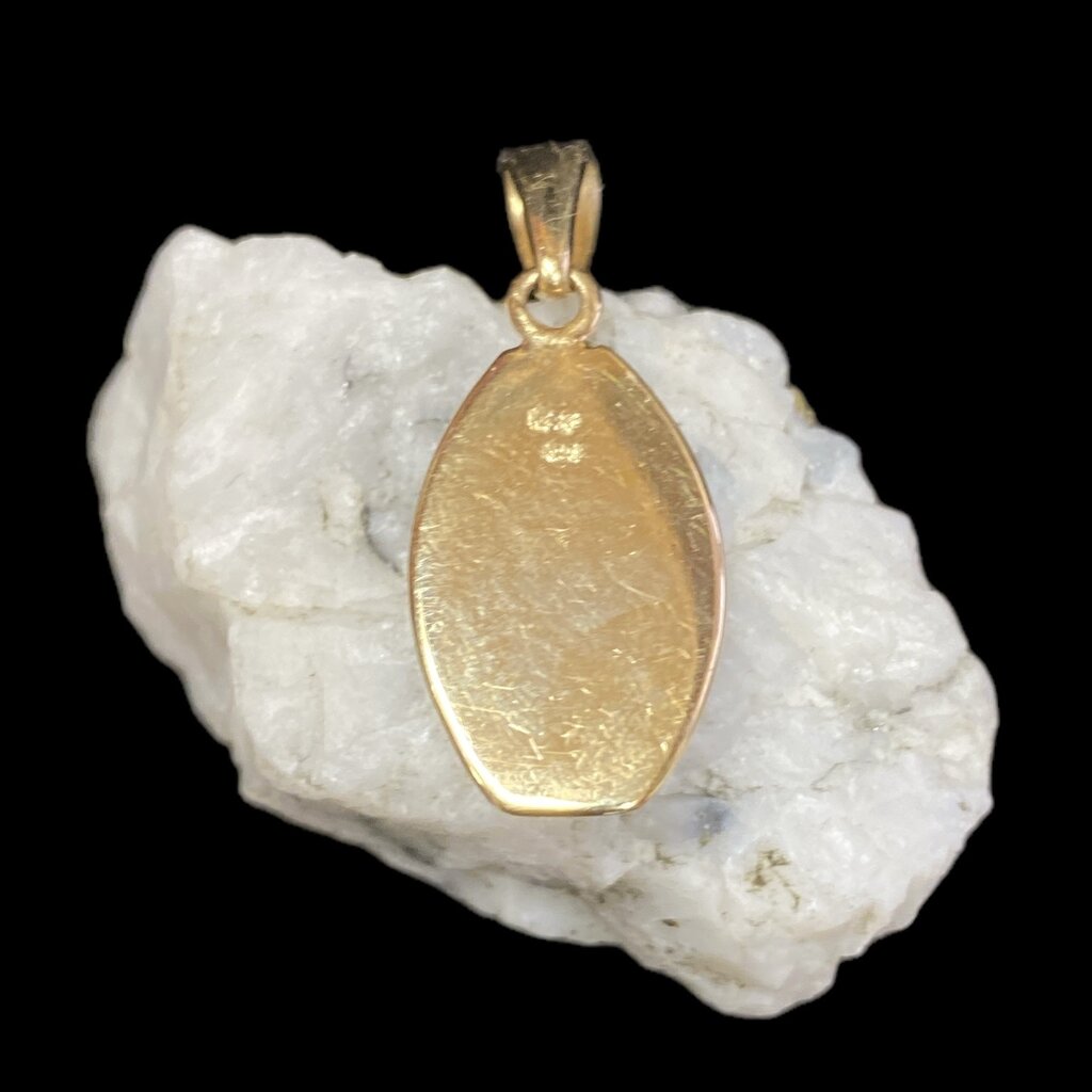 Oro Cal Gold Quartz Pendent  PP1344Q (G3)