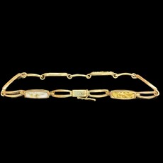 Oro Cal Gold Quartz Bracelet BDLOV5LNQC89