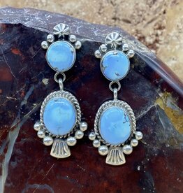 Rio Grande Wholesale Golden Hills Turquoise Earrings