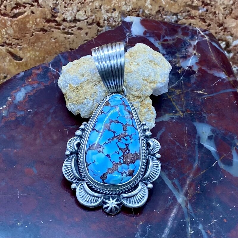 Golden Hills Turquoise Pendant