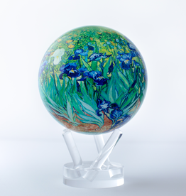 4.5" Globe Van Gogh Irises