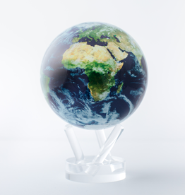 4.5" Globe Earth with Clouds