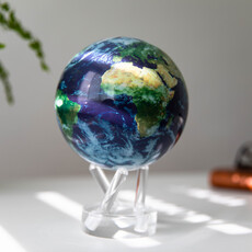 4.5" Globe Earth with Clouds