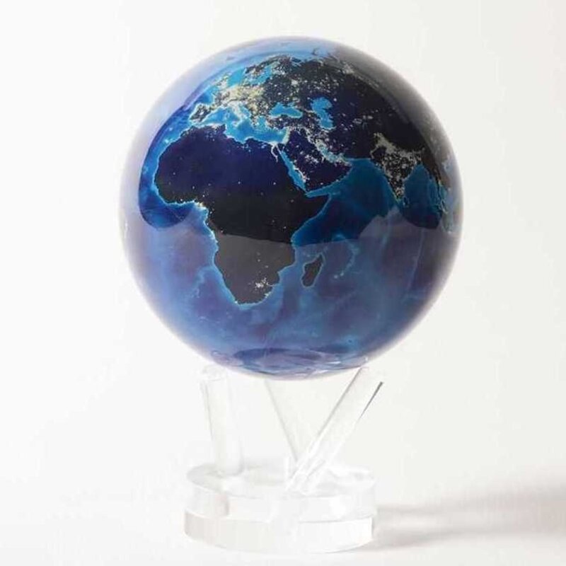 MOVA GLOBES Earth With Night 6"