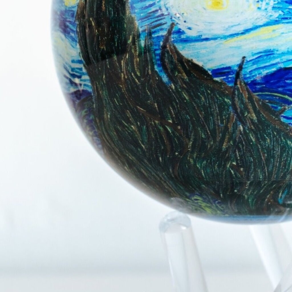 4.5" Globe Van Gogh Starry Night