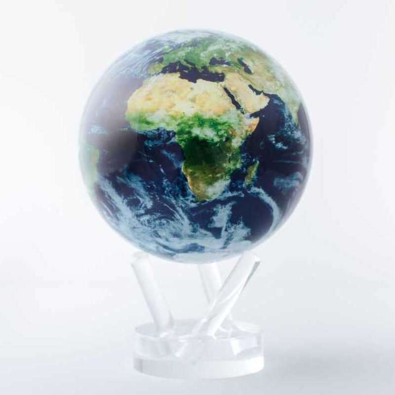 6" Globe Earth with Clouds