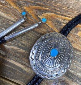 First American Traders Turquoise Bolo by Emerson Thompson