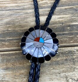 RUNNING BEAR Zuni Sun Bolo by Denise Siutza