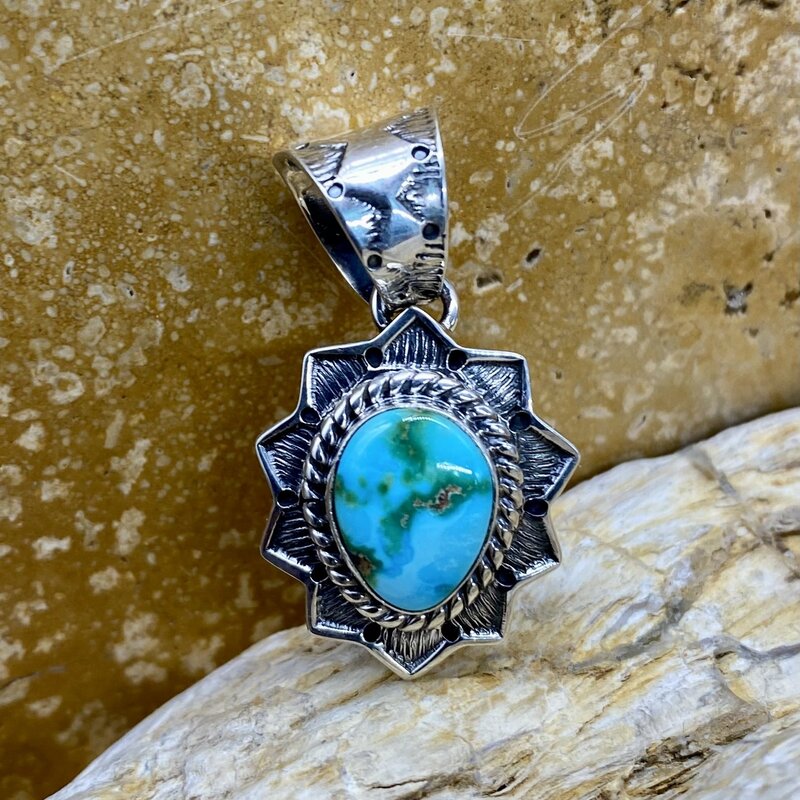 D'ANZ LTD Sonoran Turquoise Pendant