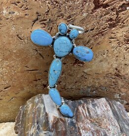 Federico Large Turquoise Dragonfly Pendant