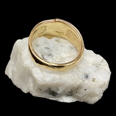 Oro-Cal Gold Quartz Ring RL882D8NQ-(G4) - 4/.02CT - 7.5