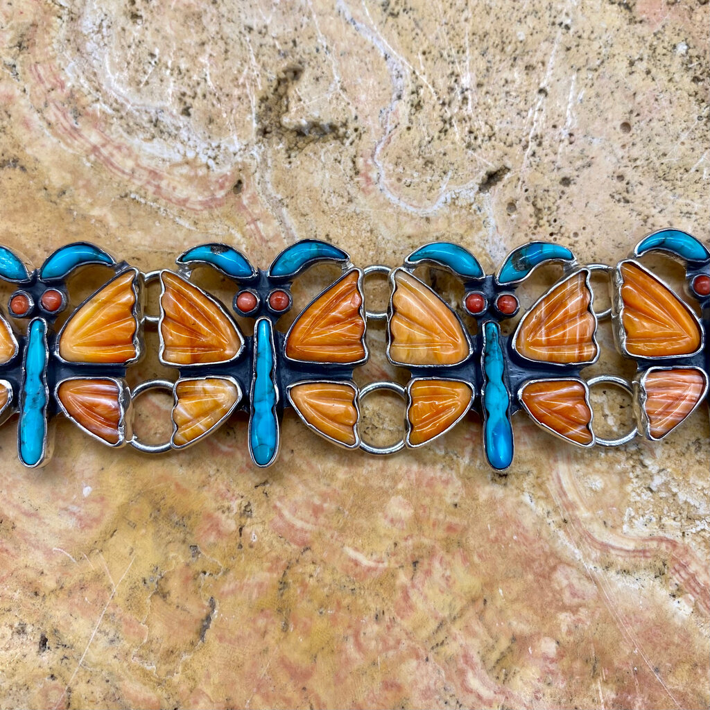 Federico 7 Butterfly Link Bracelet 7.5"