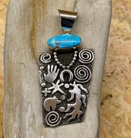 Turquoise Pendant by Alex Sanchez