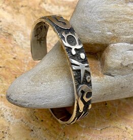 Silver bracelet by Alex Sanchez