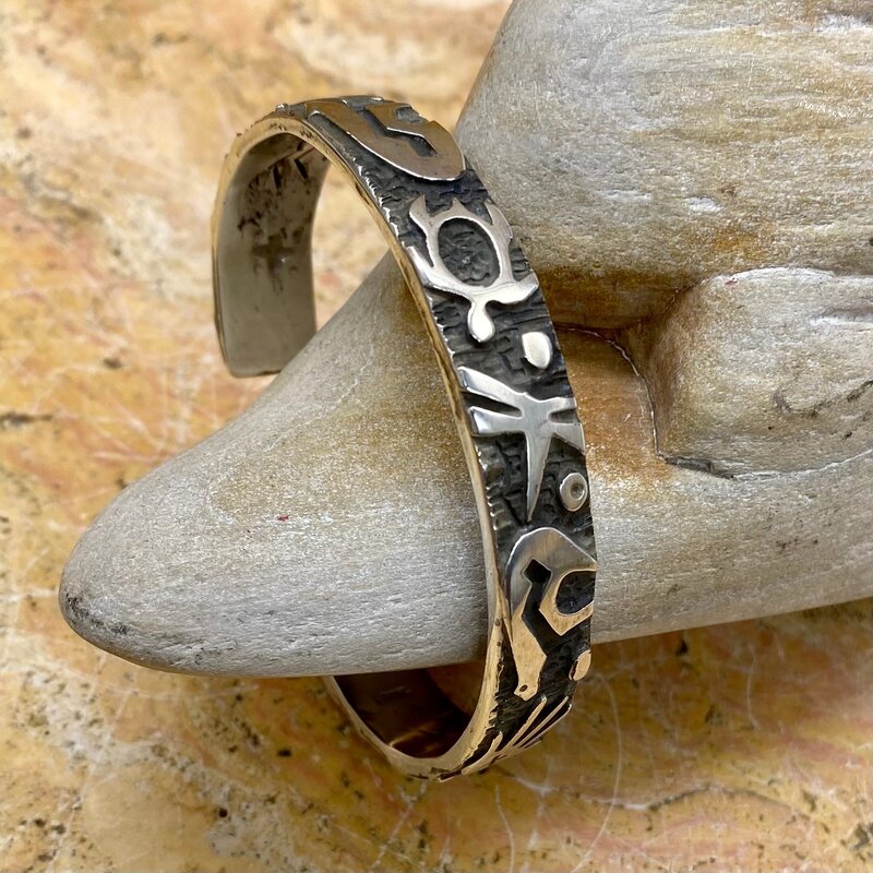Silver bracelet by Alex Sanchez