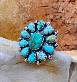 Sonoran Turquoise Ring - Adjustable