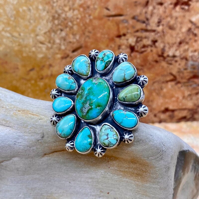 Sonoran Turquoise Ring - Adjustable