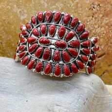 Zuni Spiny Oyster Shell Cuff - 6.25"
