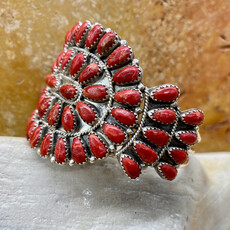 Zuni Spiny Oyster Shell Cuff - 6.25"