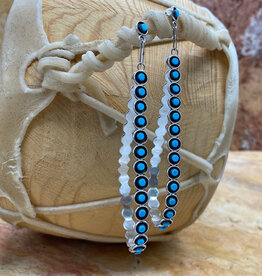 Multi Stone Turquoise Earrings