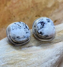 White Buffalo Earrings