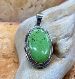 Gaspeite Pendant- Thomas Francisco