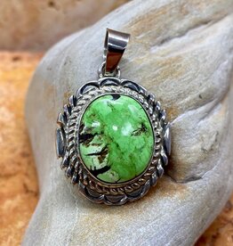 Gaspeite Pendant- Thomas Francisco