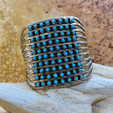 Zuni Turquoise Cuff -Susie Livingston 6.5"