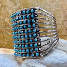 Zuni Turquoise Cuff -Susie Livingston 6.5"