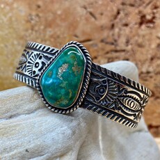 Oscar Alexius Royston Turquoise Cuff - 6.75"