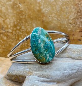 Fox Turquoise Cuff - 6.5"